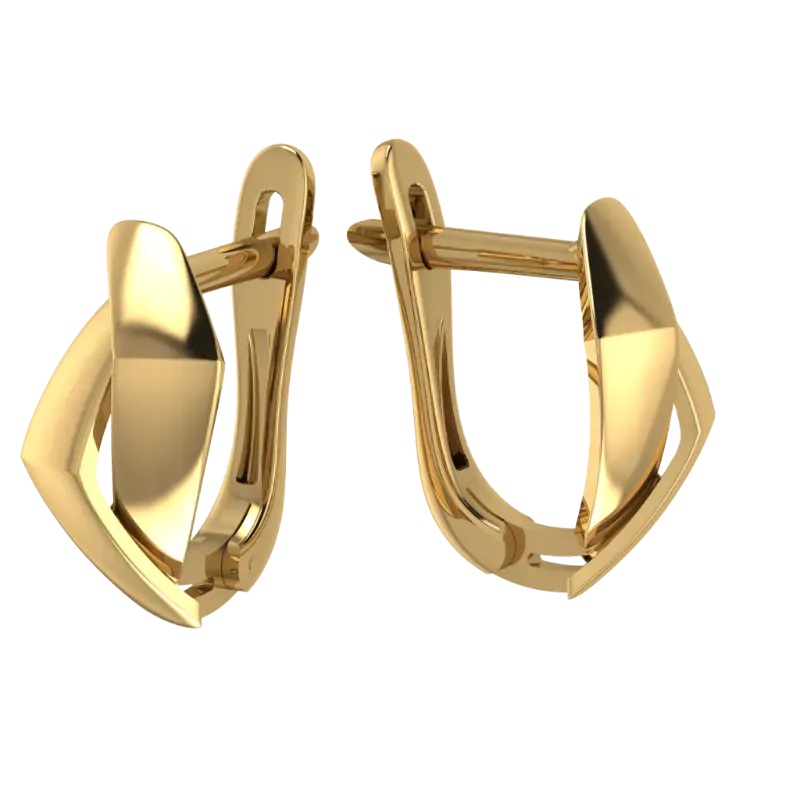 Серьги из золота 585 пробы
