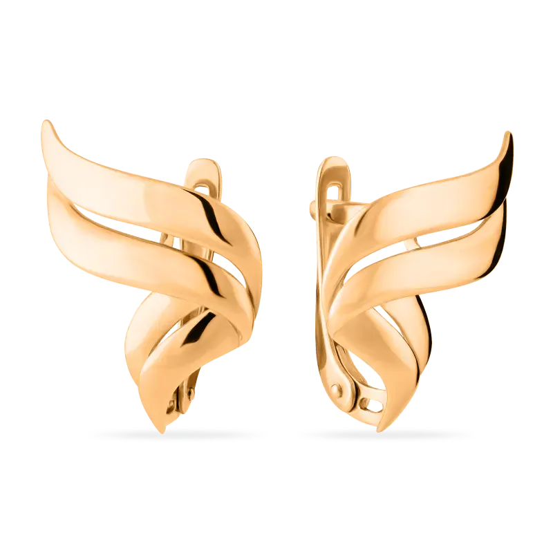 Серьги из золота 585 пробы