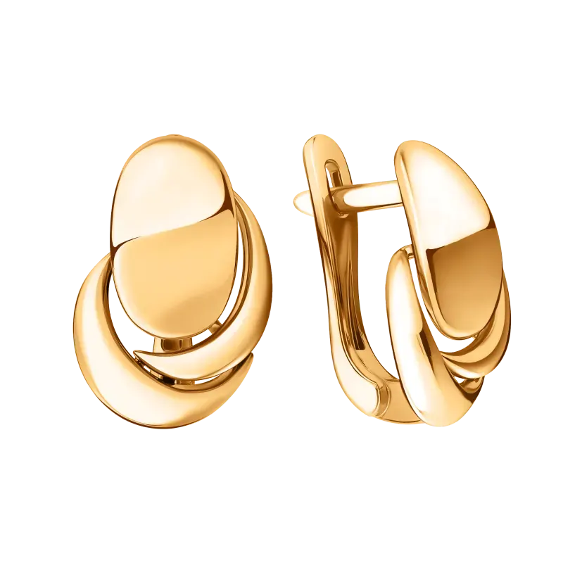 Серьги из золота 585 пробы